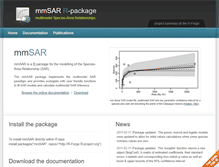 Tablet Screenshot of mmsar.r-forge.r-project.org