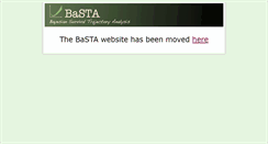 Desktop Screenshot of basta.r-forge.r-project.org