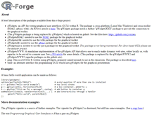 Tablet Screenshot of gwidgets.r-forge.r-project.org