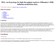 Tablet Screenshot of ima.r-forge.r-project.org