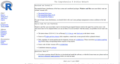 Desktop Screenshot of cran.us.r-project.org